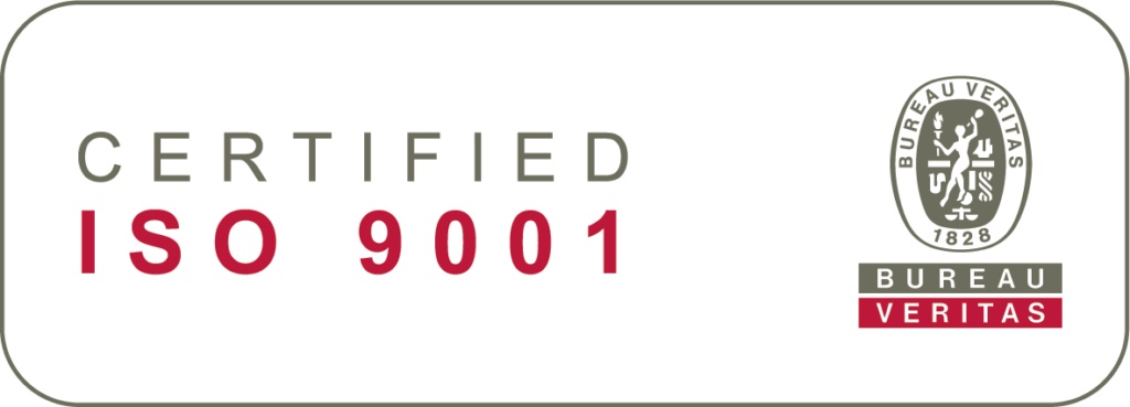Bureau Veritas ISO 9001 certification mark